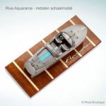 Hamilton tobacco & gifts - home deco - Riva Aquarama - metalen schaalmodel